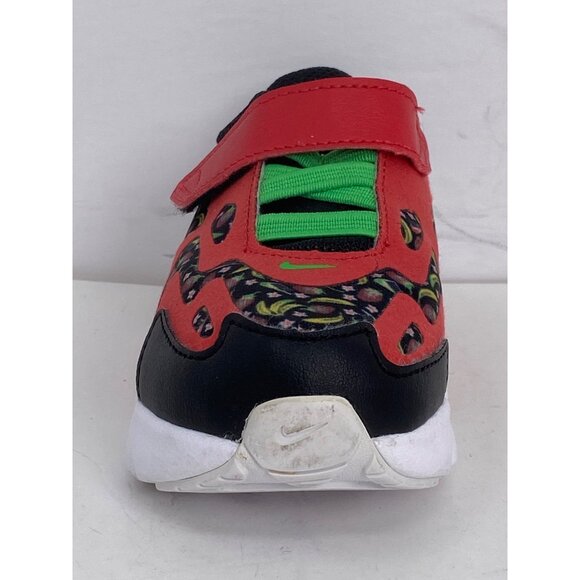 Nike Air Max 200 TD Fruit Sneakers University Red Green Spark Size 6C Toddler - Picture 5 of 10